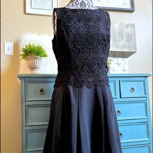 NWT..WHBM ELEGANT BLACK DRESS